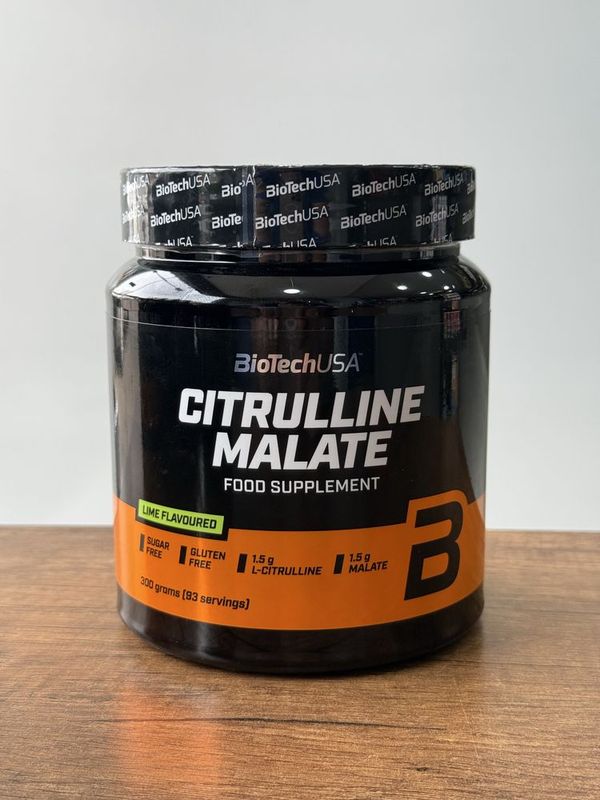 BiotechUSA Citrulline Malate 300g Lime Flavoured