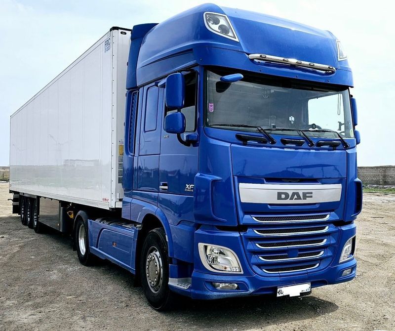 DAF XF 510 EURO 6 + SCHMITZ реф Сотилади