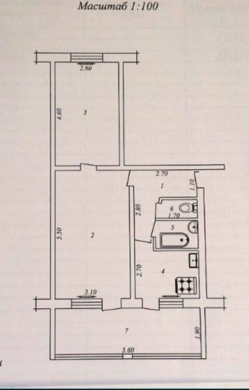 2/2/5 Буюк Ипак Йули 2х6 балкон