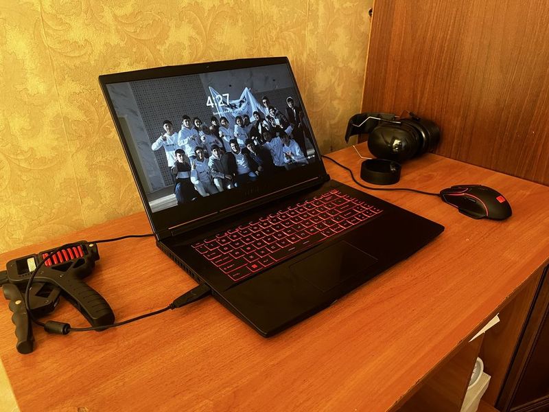 MSI gaming laptop. Core i5 11400H processor MSI gaming laptop. Core i5 11400H processor