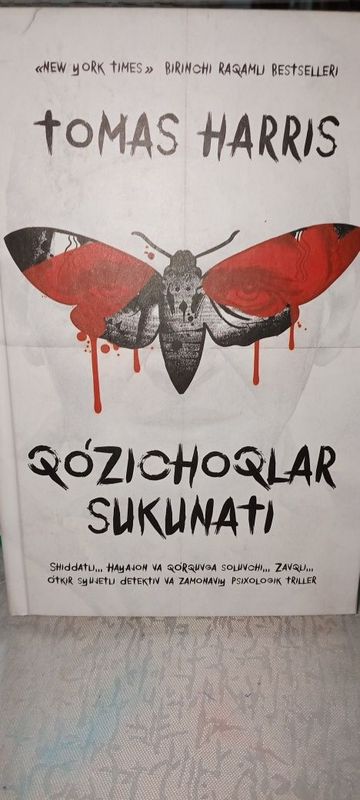 Qo'zichoqlar sukunati Tomas Harris kitobi Qo'zichoqlar sukunati Tomas Harris kitobi