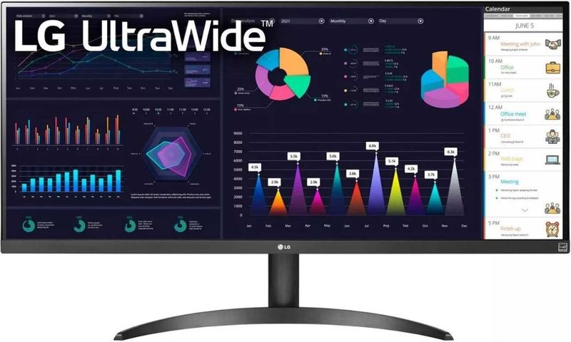 LG 34" UltraWide FHD IPS – широкоформатный монитор