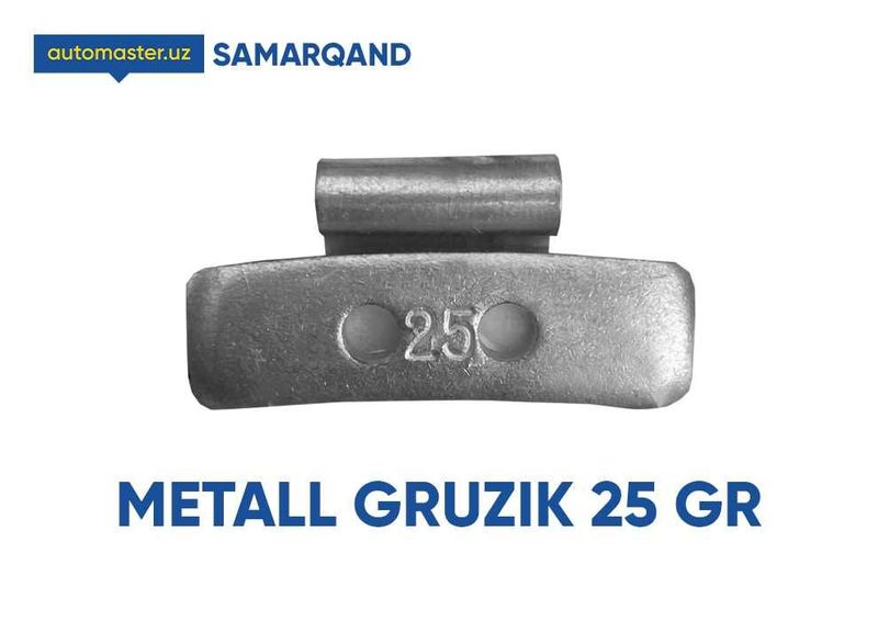 Metall gruzik 25 gr 1000so'm