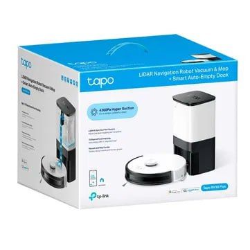 Робот-пылесос Tapo RV30 Plus с базой Робот-пылесос Tapo RV30 Plus с базой