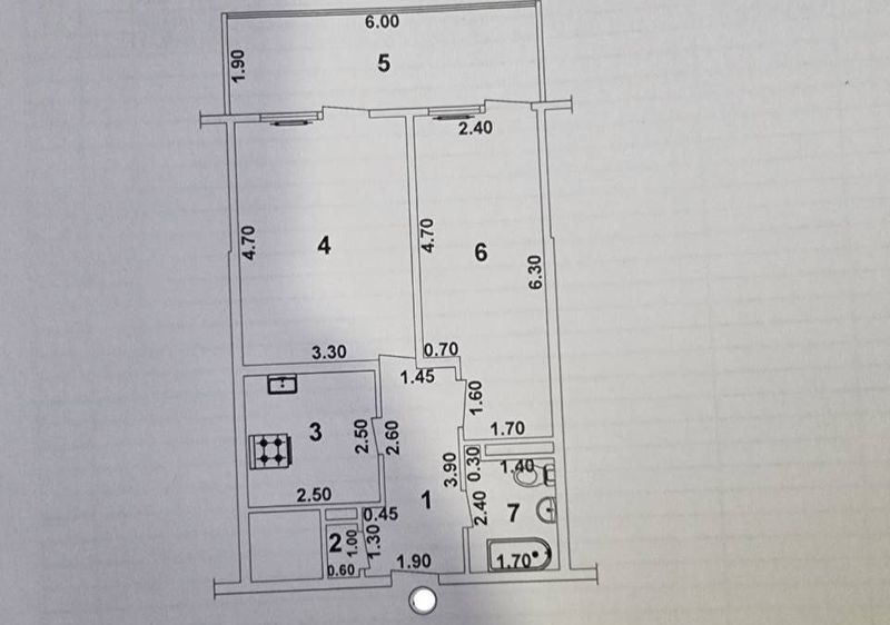 Продается 2х ком. квартира на метро Космонавтов, ор-р: МВД, 60м2