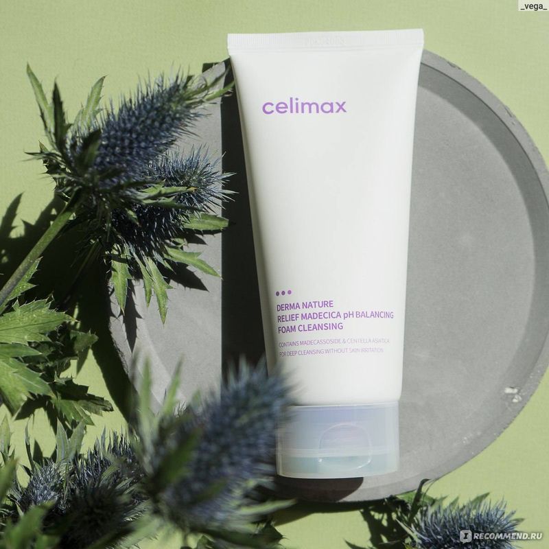 Пенка Celimax Derma Nature Relief Madecica pH Balancing Foam Cleansing Пенка Celimax Derma Nature Relief Madecica pH Balancing Foam Cleansing