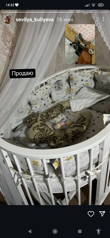 Кроватка детская