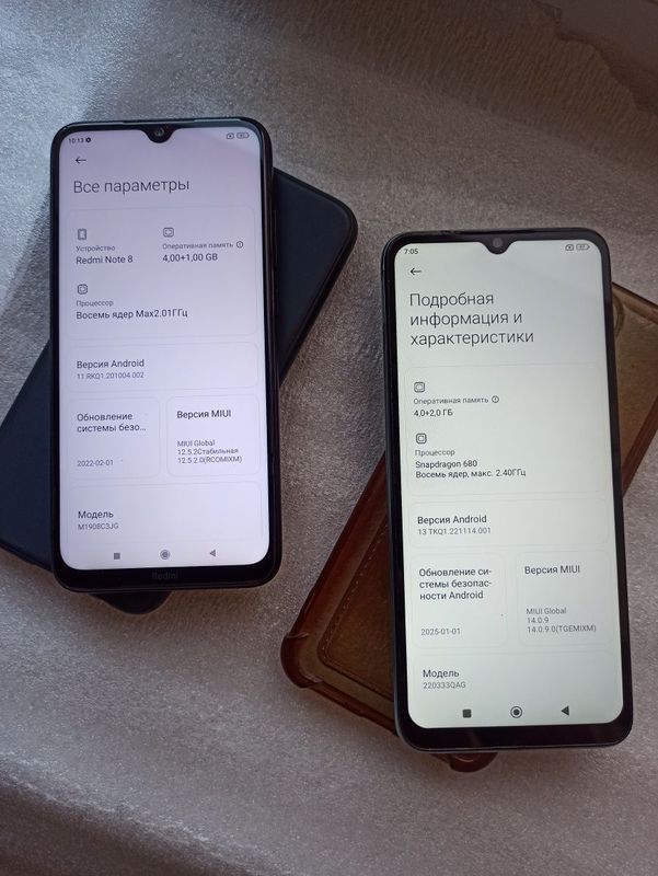 Redmi not 8 & redmi 10c 64 ga 128 gg Redmi not 8 & redmi 10c 64 ga 128 gg
