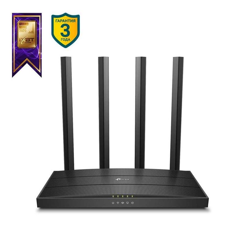 Wi-Fi роутер TP-Lin Archer C6 AC1200 Dual-Band