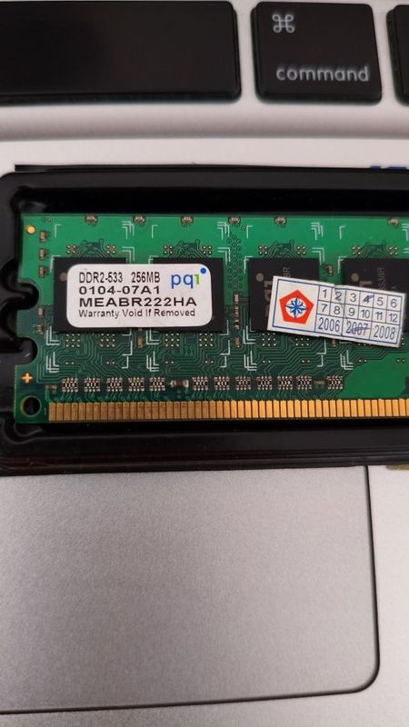 DDR2 256 MB 533 Mhz PQI DDR2 256 MB 533 Mhz PQI