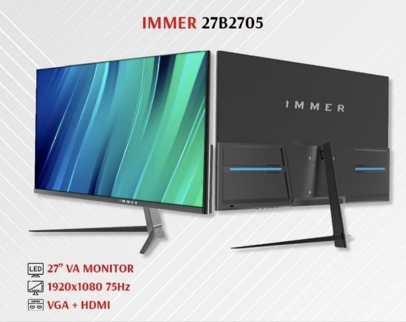 Монитор IMMER W2205 — 22”, Full HD, HDMI + VGA