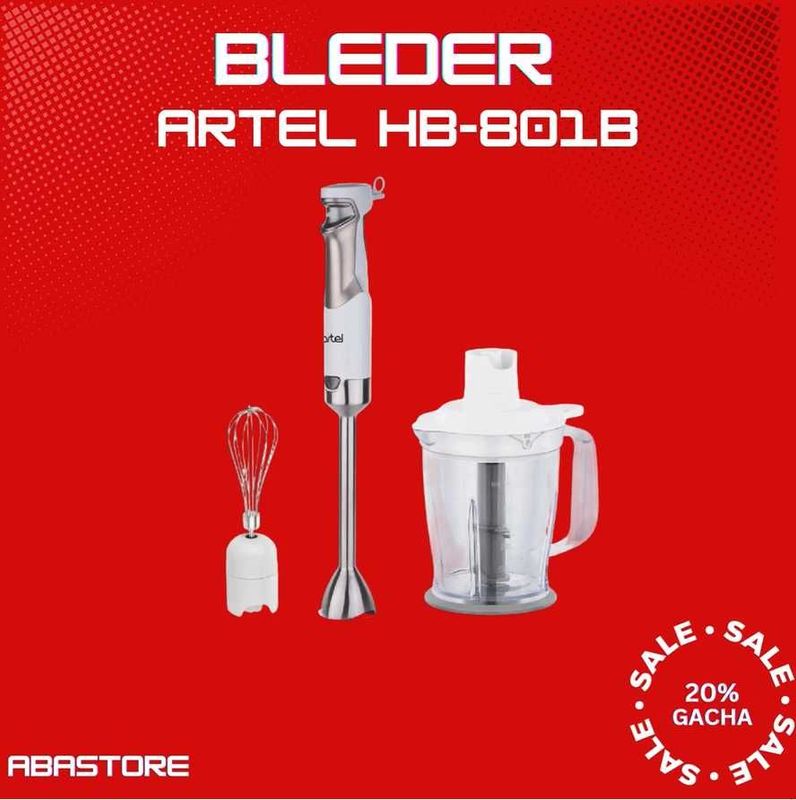 Blender pog‘onali Artel HB-801B – kuchli va qulay yordamchi Blender pog‘onali Artel HB-801B – kuchli va qulay yordamchi