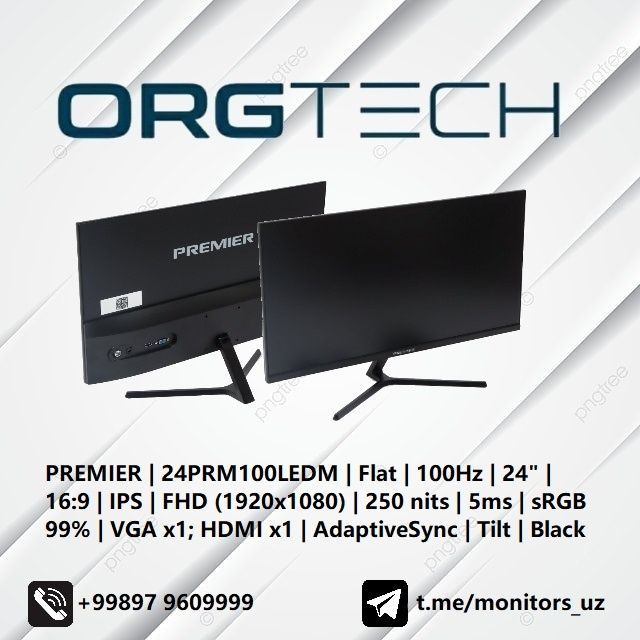 [NEW] монитор Premier 24 IPS 100Hz