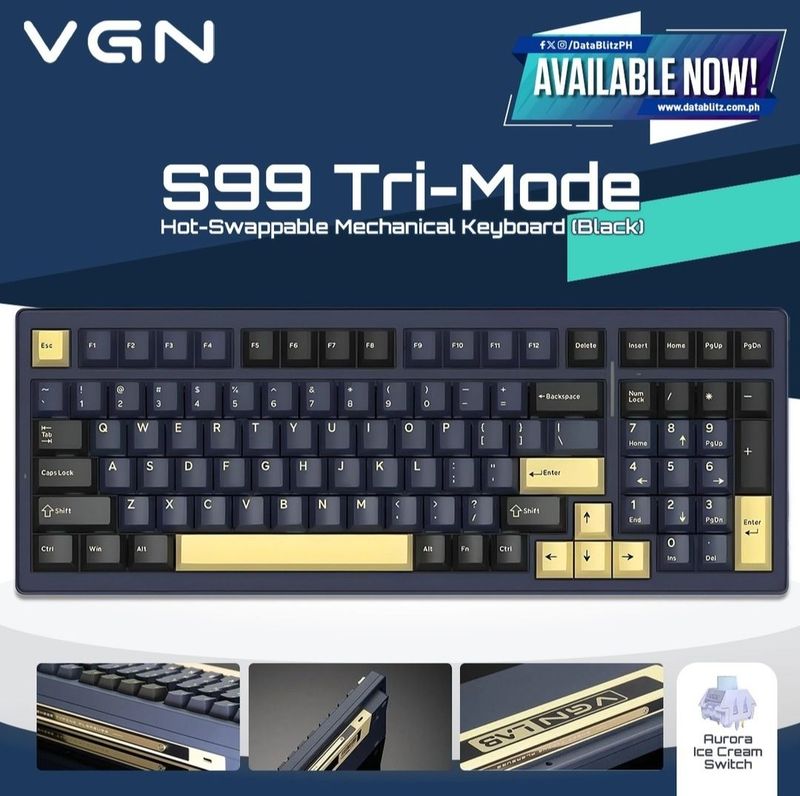 VGN S99 Hot-Swap Механическая Клавиатура VGN S99 Hot-Swap Механическая Клавиатура