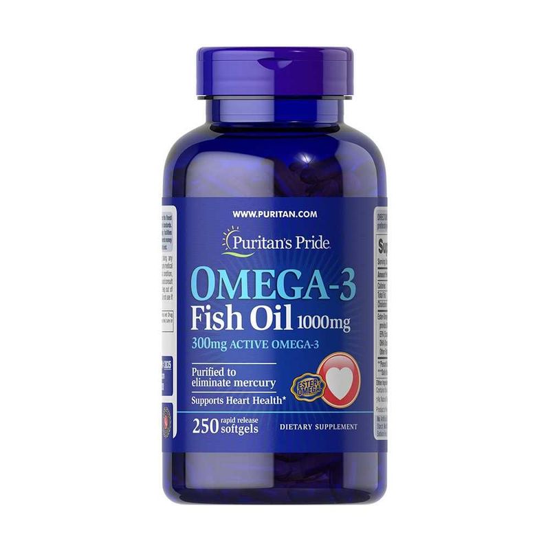 Puritan's Pride Omega 3 1000 mg 250 Puritan's Pride Omega 3 1000 mg 250