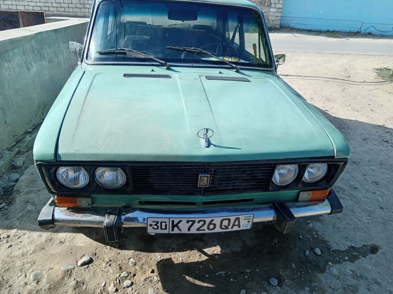 Vaz 2106 yili 1987 rangi yashil yoqilg'i metan gaz 03 mator mulkdor 1t