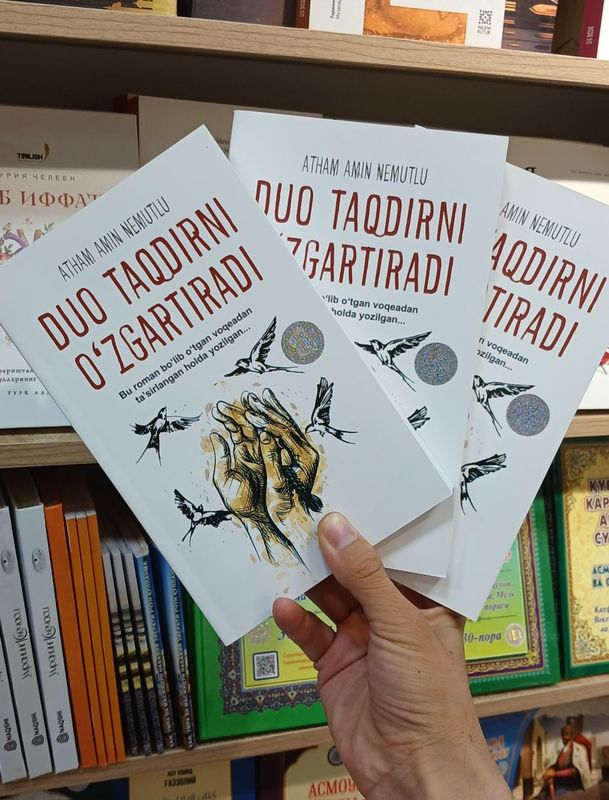 "Duo taqdirini o'zgartiradi" Kitobni o‘qib yaratgandan so‘rang