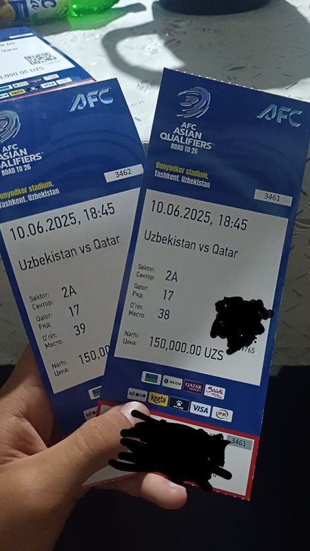 Uzbekiston bilan Qatarga blet Uzbekiston bilan Qatarga blet