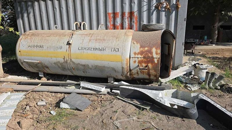 Полуприцеп-газовоз 7 18 кубических метров