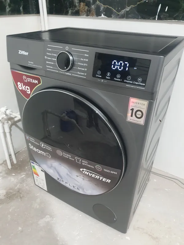 Стиральная машина Ziffler 8кг Стиральная машина Ziffler 8кг