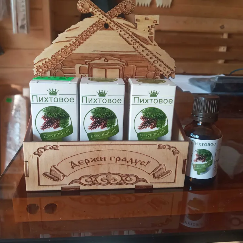 Эфирное пихтовое масло для сауны и бани