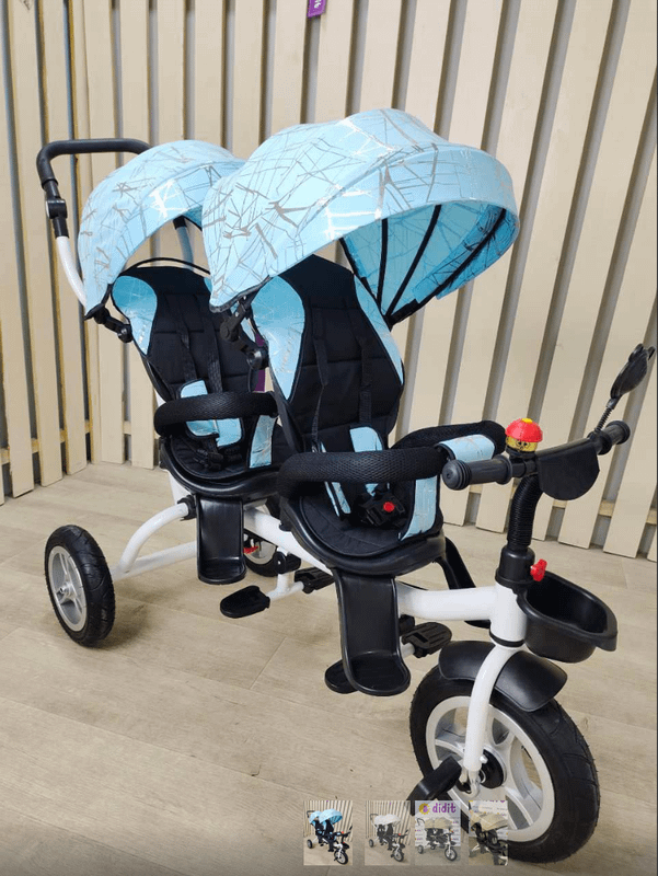 Velo aravachalar egizaklar uchun ВЕЛОКОЛЯСКА Velo aravachalar egizaklar uchun ВЕЛОКОЛЯСКА