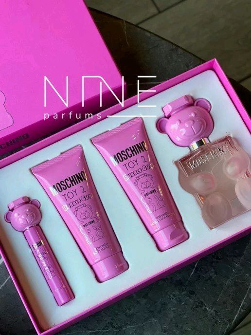 Moschino toy bubble gum 4/1set Moschino toy bubble gum 4/1set