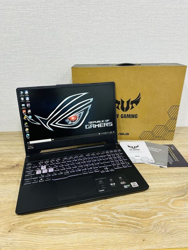 ASUS TUF Core i5+GTX1650 Мощный, Игровой ноутбук для Игр и Графики