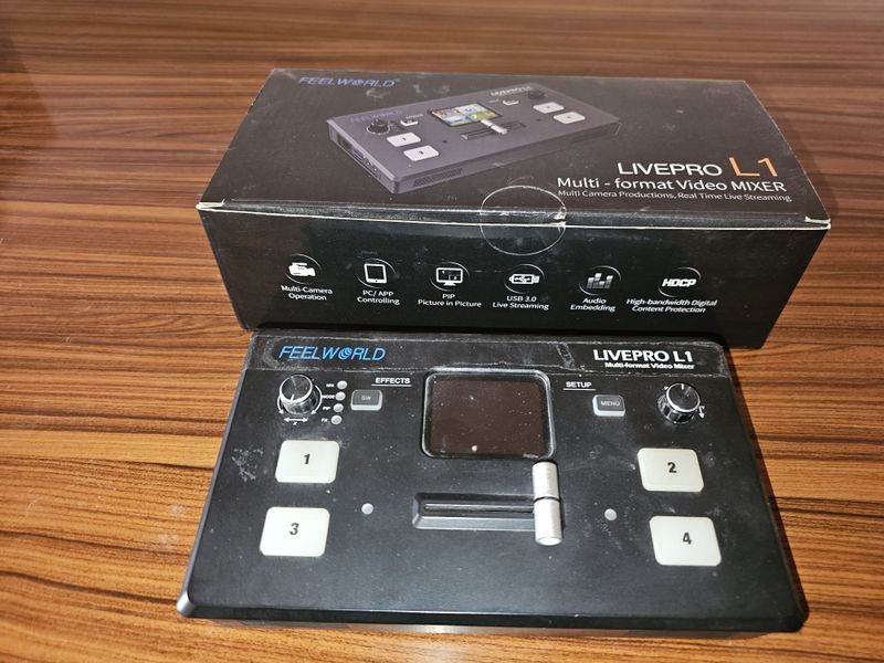 Jonli efir qilish uchun livepro L1 mixeri ( sling studio)( atem mini ) Jonli efir qilish uchun livepro L1 mixeri ( sling studio)( atem mini )
