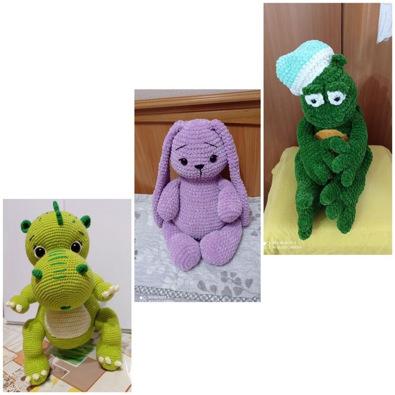 Игрушки ручной работы.Цена за любую на фото