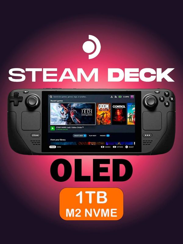 Портативная игровая консоль Steam Deck OLED 1Tb Портативная игровая консоль Steam Deck OLED 1Tb