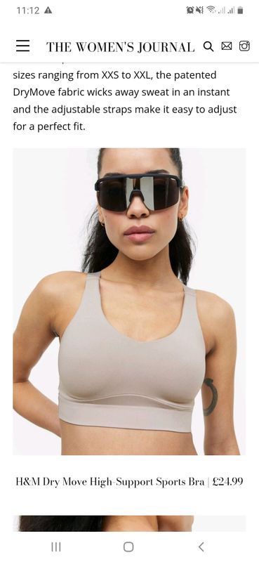 Спортивный топ H&M Спортивный топ H&M