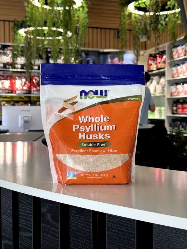 now whole Psyllium husks 454 gr для похуденя
