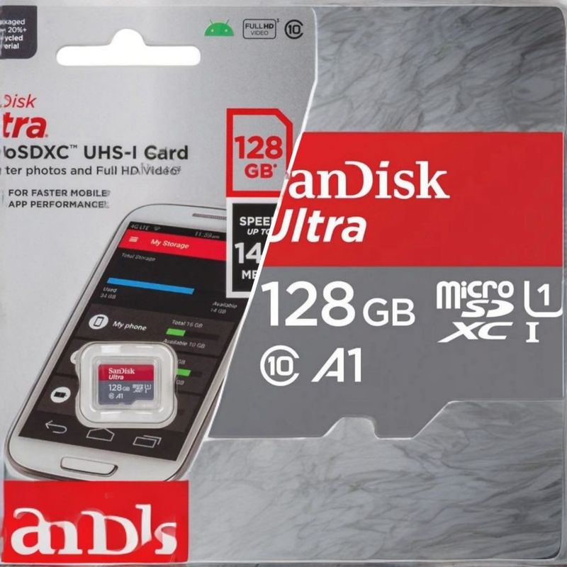 Карта памяти SanDisk microSDXC 128 ГБ Карта памяти SanDisk microSDXC 128 ГБ