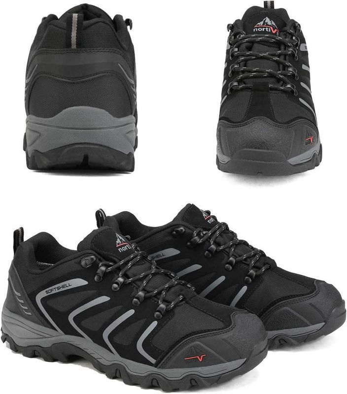 Nortiv 8 Men's Waterproof Mid Hiking Shoes (USA) - кроссовки мембраные