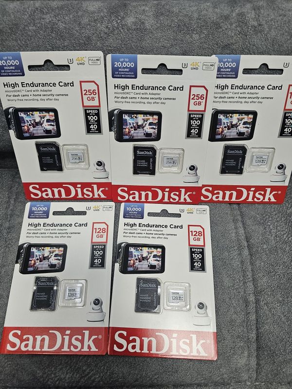 Карта памяти SanDisk High Endurance для регистратора 70mai A810 Карта памяти SanDisk High Endurance для регистратора 70mai A810
