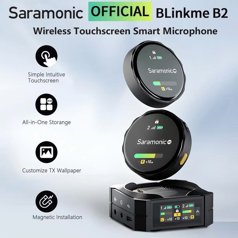 Беспроводная микрофонная система Saramonic BLINKME B2