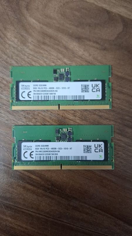Оперативная память для ноутбука DDR5 - 4800Hz Оперативная память для ноутбука DDR5 - 4800Hz