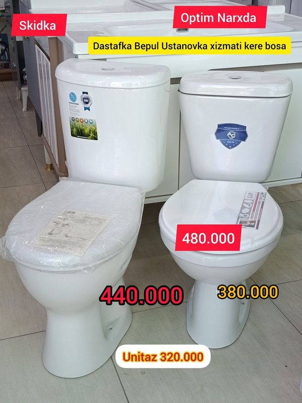 Unitaz Aksya Унитаз Акция