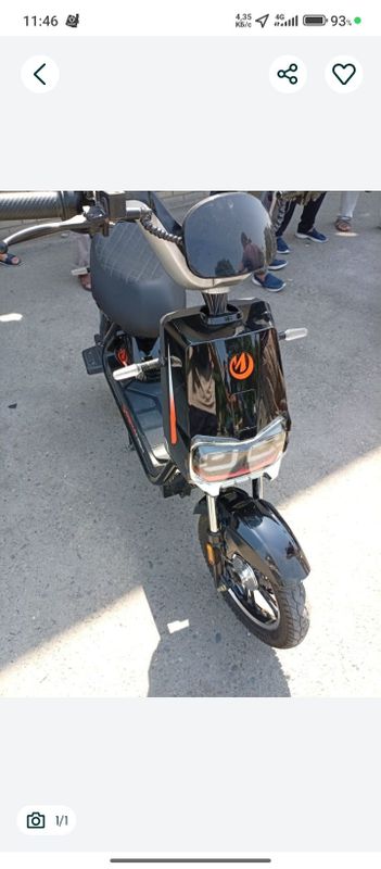 elektroskuter 72 v 20 am 6ta akumulyator 50 km yuradi 3 oy bo'lgan