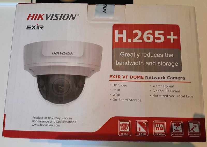Hikvision DS-2CD2743G1-IZS Varifocal 2.8-12 mm Dome Network Camera 4MP Hikvision DS-2CD2743G1-IZS Varifocal 2.8-12 mm Dome Network Camera 4MP