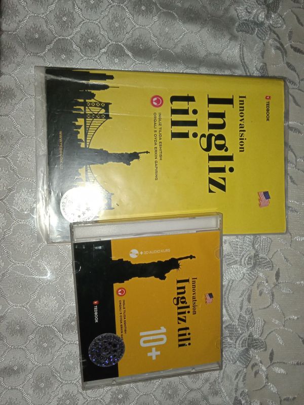 Tedbook original+CD disk. Holati ideal yangidek