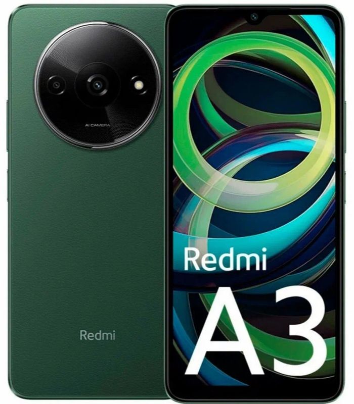 Продаю новый Redmi A3 зелёный 3/64 Продаю новый Redmi A3 зелёный 3/64