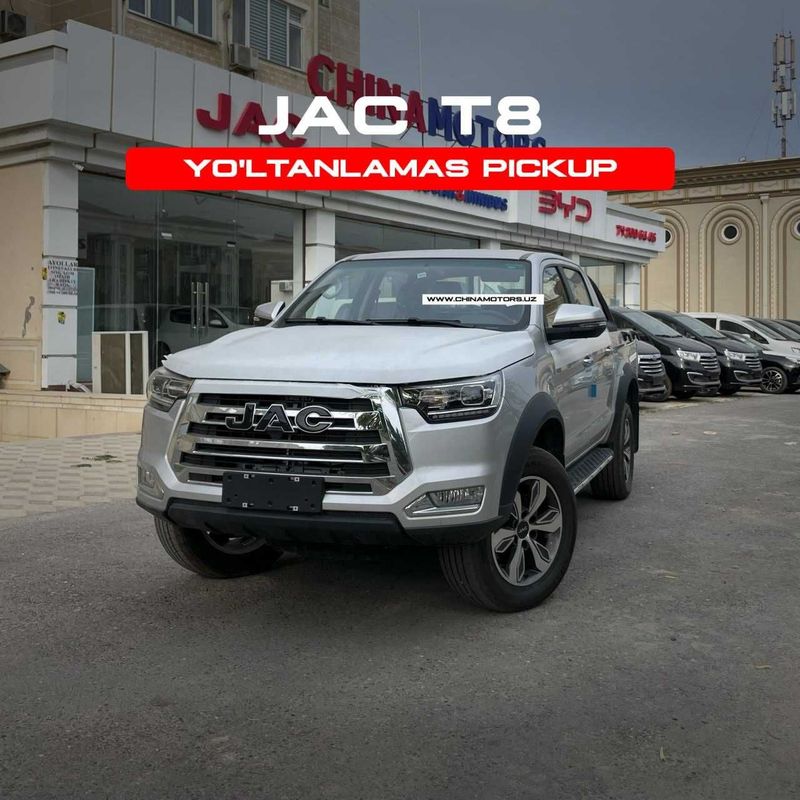 JAC T8 pikap sizning tanlovingiz