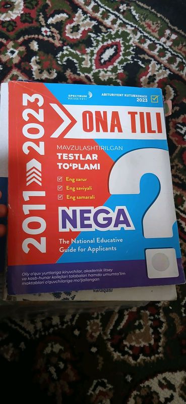 test kitob ona tili test kitob ona tili
