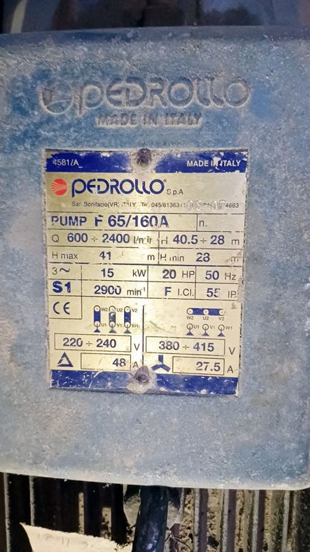 Продаётся насос pedrollo F65 160A Продаётся насос pedrollo F65 160A