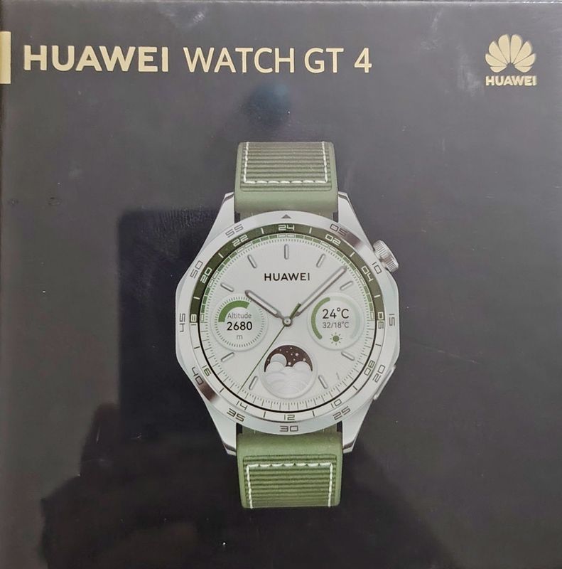 Srochna HUAWEI watch GT 4 46mm green sotiladi Srochna HUAWEI watch GT 4 46mm green sotiladi