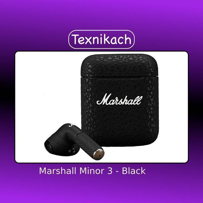 Новый! Marshall Minor 3 • Наушники