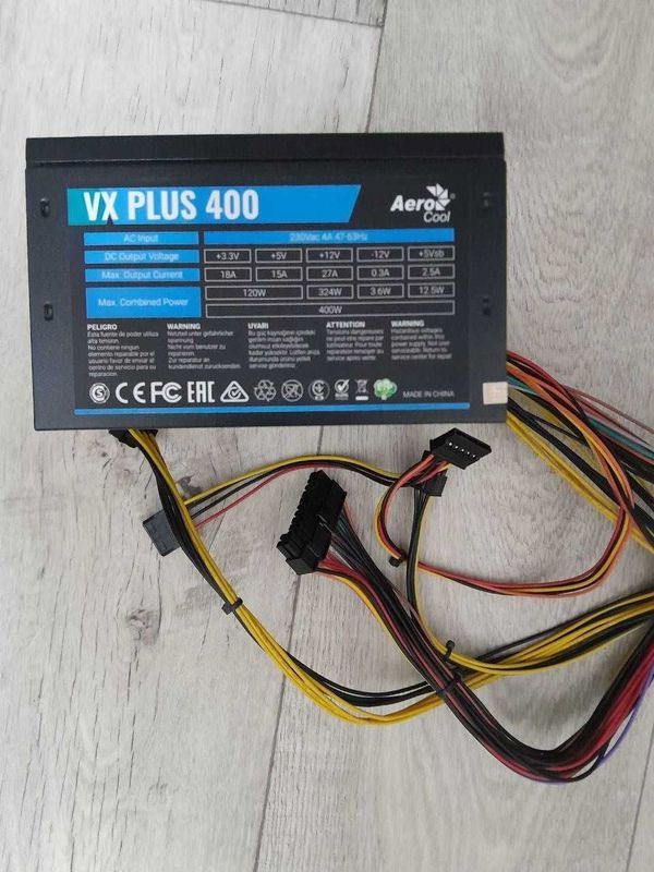 Блок питания AeroCool VX PLUS 400 W Блок питания AeroCool VX PLUS 400 W