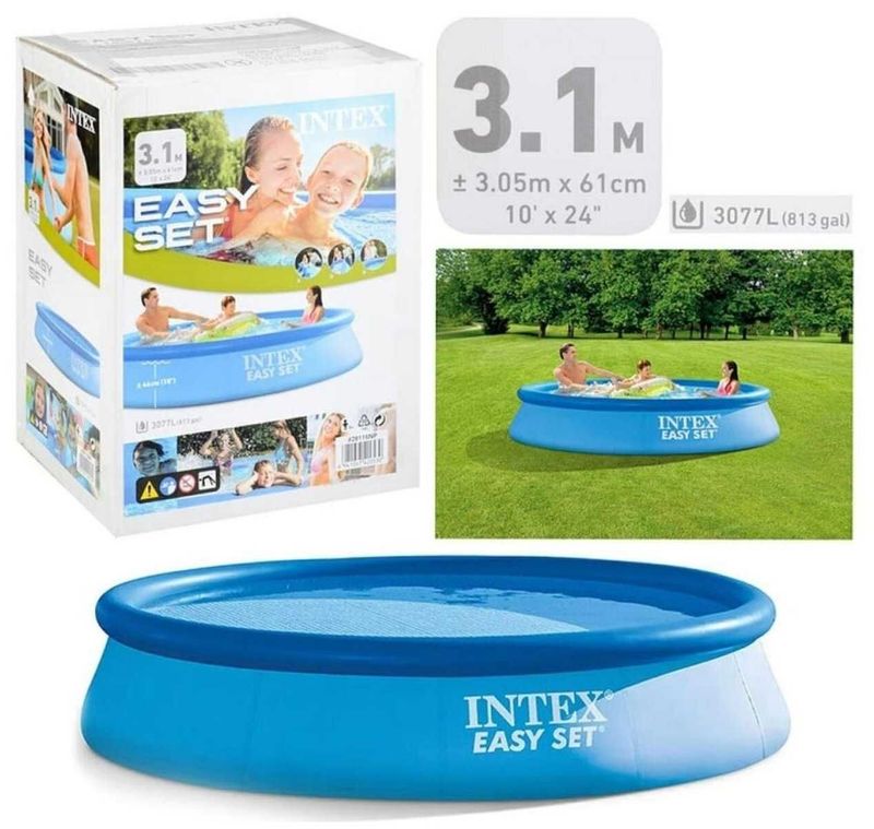 Basseyn Intex Easy Set 886, 3853, 1942, 2419, 3853 litr интекс бассейн Basseyn Intex Easy Set 886, 3853, 1942, 2419, 3853 litr интекс бассейн
